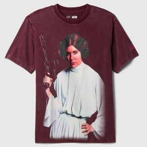 Star Wars Princess Leia Unisex Graphic Tee NWT